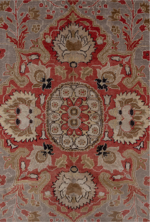 Vintage Oushak Area Rug (6' x 9')